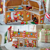 LEGO Casa di pan di zenzero natalizia, Giochi di costruzione 