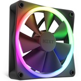 NZXT F120 RGB Case per computer Ventilatore 12 cm Nero 1 pz, Ventola Nero, Ventilatore, 12 cm, 500 Giri/min, 1800 Giri/min, 27,5 dB, 50,18 pdc/min