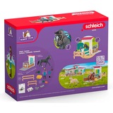 Schleich HORSE CLUB 42709 set da gioco, Gioco figura Fattoria, Horse Stable, Horses, 5 anno/i, Multicolore