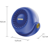 Unold Ciotola Ventilata, Ventilatore Nero