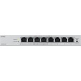 Zyxel GS1200-8HPV3 8P Gigabit PoE Switch, Interruttore grigio