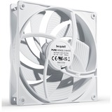 be quiet! Pure Wings 3 140mm PWM high-speed White Case per computer Ventilatore 14 cm Bianco 1 pz, Ventola bianco, Ventilatore, 14 cm, 1800 Giri/min, 122,6 m³/h, Bianco