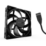 be quiet! SILENT WINGS PRO 4 | 140mm PWM Case per computer Ventilatore 14 cm Nero 1 pz, Ventola Nero, Ventilatore, 14 cm, 2400 Giri/min, 165,5 m³/h, Nero