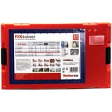 fischer FixTainer - DUOPOWER & DUOSEAL + Viti, Tassello grigio chiaro/Rosso