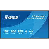 iiyama LH5066UHSB-B1AG, Public Display Nero (opaco)