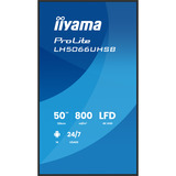 iiyama LH5066UHSB-B1AG, Public Display Nero (opaco)