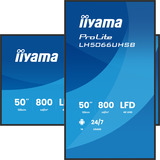 iiyama LH5066UHSB-B1AG, Public Display Nero (opaco)