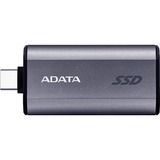 ADATA SC750 500 GB USB tipo-C 3.2 Gen 2 (3.1 Gen 2) Grigio, Disco a stato solido Nero/Titanio, 500 GB, USB tipo-C, 3.2 Gen 2 (3.1 Gen 2), 1050 MB/s, 10 Gbit/s, Grigio