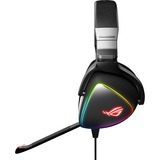 ASUS ROG Delta S Auricolare Cablato A Padiglione Gaming Nero, Cuffia da gioco Nero, Cablato, Gaming, 300 g, Auricolare, Nero