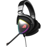 ASUS ROG Delta S Auricolare Cablato A Padiglione Gaming Nero, Cuffia da gioco Nero, Cablato, Gaming, 300 g, Auricolare, Nero