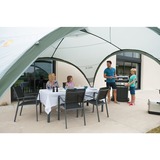 Coleman Event Shelter XL 4500 x 4500 m Bianco Poliestere, Padiglione grigio chiaro/grigio, Bianco, Monocromatico, Poliestere, Acciaio, 4500 x 4500 m, 22 kg