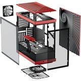 HYTE Y40, Chassis Tower rosso/Nero