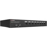 Lindy Switch KVM 8 porte DisplayPort 1.2 e USB 2.0 Nero