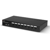 Lindy Switch KVM 8 porte DisplayPort 1.2 e USB 2.0 Nero
