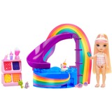 MGA Entertainment Rainbow High Little Pool Day with Blush Playset, Gioco figura Rainbow High Little Pool Day with Blush Playset, Bambola alla moda, Femmina, 4 anno/i, 140 mm, Multicolore