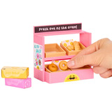 MGA Entertainment Spaces Furniture Pack in PDQ, Bricolage Miniverse Spaces Furniture Pack in PDQ, Cafe, 8 anno/i, Multicolore, Plastica