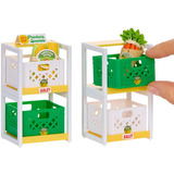 MGA Entertainment Spaces Furniture Pack in PDQ, Bricolage Miniverse Spaces Furniture Pack in PDQ, Cafe, 8 anno/i, Multicolore, Plastica