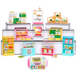 MGA Entertainment Spaces Furniture Pack in PDQ, Bricolage Miniverse Spaces Furniture Pack in PDQ, Cafe, 8 anno/i, Multicolore, Plastica