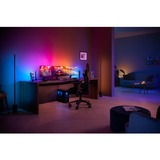 Philips Hue Play Gradient Lightstrip per PC, Striscia LED Nero/Bianco, Philips Play Gradient Lightstrip per PC, Striscia LED intelligente, Bluetooth/Zigbee, Nero, LED, Silicone, Lampadina/e non sostituibile/i