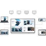 Samsung Flip WM75FX, Public Display bianco/grigio