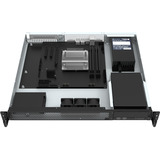 SilverStone RM100 1U-Rackmount, Chassis server rack 