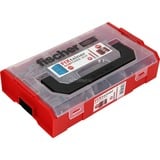 fischer FixTainer-DUOPOWER corto / lungo NV, Tassello grigio chiaro/Rosso