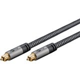 goobay Cavo Toslink Plus Nero/Argento