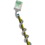 goobay Cavo patch ultraflessibile Cat.8.1 slim, U/FTP grigio