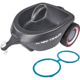 BIG 800056267 accessorio per giocattoli a dondolo e cavalcabili Rimorchio per auto giocattolo, Veicolo per bambini antracite, Rimorchio per auto giocattolo, 1 anno/i, Plastica, Nero