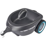 BIG 800056267 accessorio per giocattoli a dondolo e cavalcabili Rimorchio per auto giocattolo, Veicolo per bambini antracite, Rimorchio per auto giocattolo, 1 anno/i, Plastica, Nero