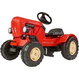 BIG Porsche Diesel Junior Trattore cavalcabile, Veicolo per bambini rosso, 3 anno/i, Nero, Rosso