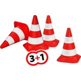 BIG Pylon Accessori per giocattolo da cavalcare, Segnali stradali arancione /Bianco, 1 anno/i, BIG, Rosso, Bianco, 7 anno/i, Plastica, 175 mm