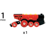 BRIO 7312350335927 Treni giocattolo,  veicolo da gioco rosso, Ragazzo/Ragazza, 3 anno/i, Mini Stilo AAA, Nero, Rosso
