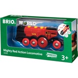 BRIO 7312350335927 Treni giocattolo,  veicolo da gioco rosso, Ragazzo/Ragazza, 3 anno/i, Mini Stilo AAA, Nero, Rosso
