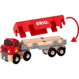 BRIO 7312350336573 Modelli in scala,  veicolo da gioco rosso, 7312350336573, Modellino di camion per tronchi, Preassemblato, Bambino/Bambina, 6 pz, 0,3 anno/i, 99 anno/i