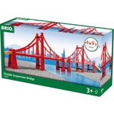 BRIO 7312350336832 Traccia, Ferrovia rosso/marrone, Traccia, Ragazzo/Ragazza, 3 anno/i, Rosso