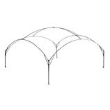 Coleman FastPitch Shelter XL Blu, Bianco, Padiglione argento/blu scuro, Campeggio, Struttura rigida, 21,7 kg, Blu, Bianco