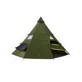 Grand Canyon Tenda rotonda BLACK FALLS 8, Capulet Olive, Ø 500cm verde oliva/marrone