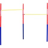 HUDORA 64002 sbarra ginnica con elastci 100 kg Blu, Rosso, Giallo, Attrezzature per il fitness rosso/Blu, 100 kg, Blu, Rosso, Giallo, Acciaio, 5 cm, 1540 mm, 2410 mm