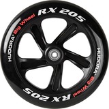HUDORA Big Wheel RX 205 Universale Nero, Rosso, Scooter Nero/Rosso, Universale, Nero, Rosso, Asfalto, 100 kg, 2 ruota(e), Poliuretano
