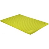 High Peak Dallas Twin Doppio materasso Giallo, Materasso ad aria Citronelle, Doppio materasso, Rettangolo, Pompa ad aria integrata