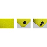 High Peak Dallas Twin Doppio materasso Giallo, Materasso ad aria Citronelle, Doppio materasso, Rettangolo, Pompa ad aria integrata