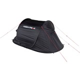 High Peak Wurfzelt Vision 3, Tenda Nero