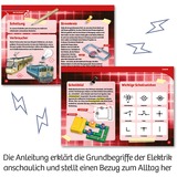 KOSMOS 62063 Giocattoli e kit di scienza per bambini, Casella di esperimento Set elettrico, Elettricità, 8 anno/i, Multicolore