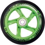 Muuwmi Monopattino in alluminio 125 mm, Scooter Nero/Verde