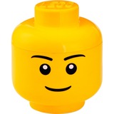 Room Copenhagen LEGO Iconic Storage Head, Scatola di immagazzinaggio giallo