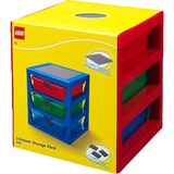 Room Copenhagen Scatola con cassetti LEGO, Scatola di immagazzinaggio rosso