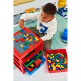 Room Copenhagen Scatola con cassetti LEGO, Scatola di immagazzinaggio rosso