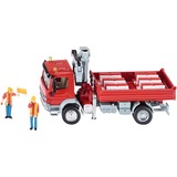 SIKU 3534 modellino in scala Camion con gru 1:50, Veicolo modello rosso, Camion con gru, 1:50, Bambino/Bambina, Metallo, Plastica, 1 pz, 3 anno/i