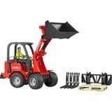 bruder 02190 veicolo giocattolo, Veicolo modello rosso/Nero, Nero, Rosso, Acrilonitrile butadiene stirene (ABS), 3 anno/i, Ragazzo, 1:16, 96 mm